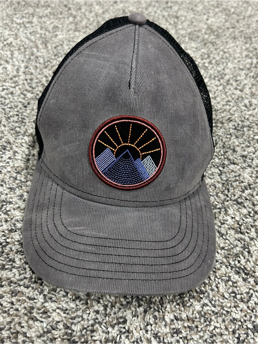 Pistil Trucker Hat Viva Mountains Sunshine Outdoor Hiking Adjustable
